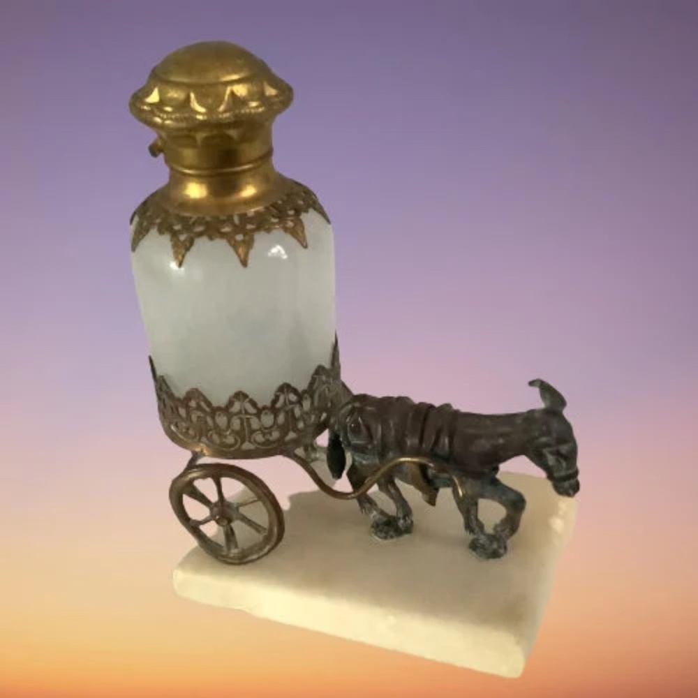 French Palais Royal Scent Perfume Carriage Cart Stand